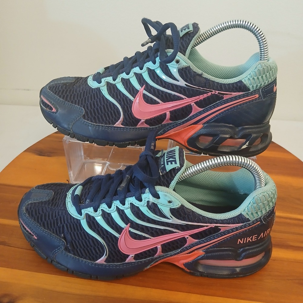 Nike Air Torch 4 Womens 7.5 Blue Pink Running Shoes Sneakers CN2160-400